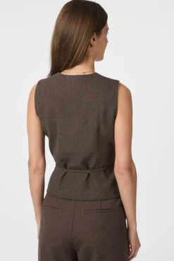 Nnsamara Melange Waistcoat 165293