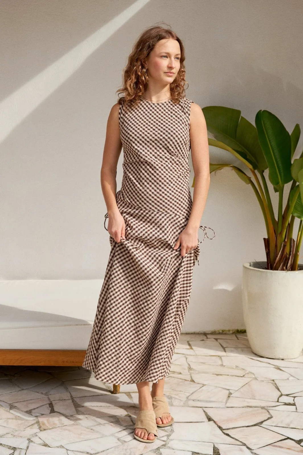 Neo Noir Nnsaxton Check Dress 167962 | Klänningar