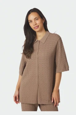 Neo Noir Nnsette Fine Crochet Blouse 168327 | Blusar & Skjortor