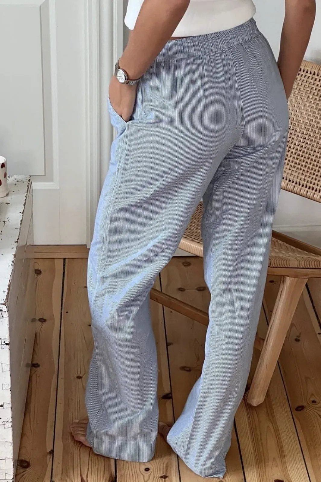Neo Noir Nnsonar Mini Stripe Pants | Jeans, Leggings & Byxor