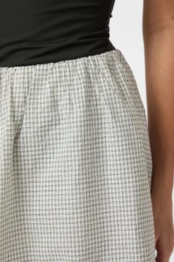 Neo Noir Nnstela Small Check Skirt 165421 | Kjolar