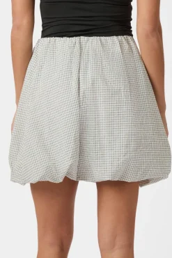 Neo Noir Nnstela Small Check Skirt 165421 | Kjolar