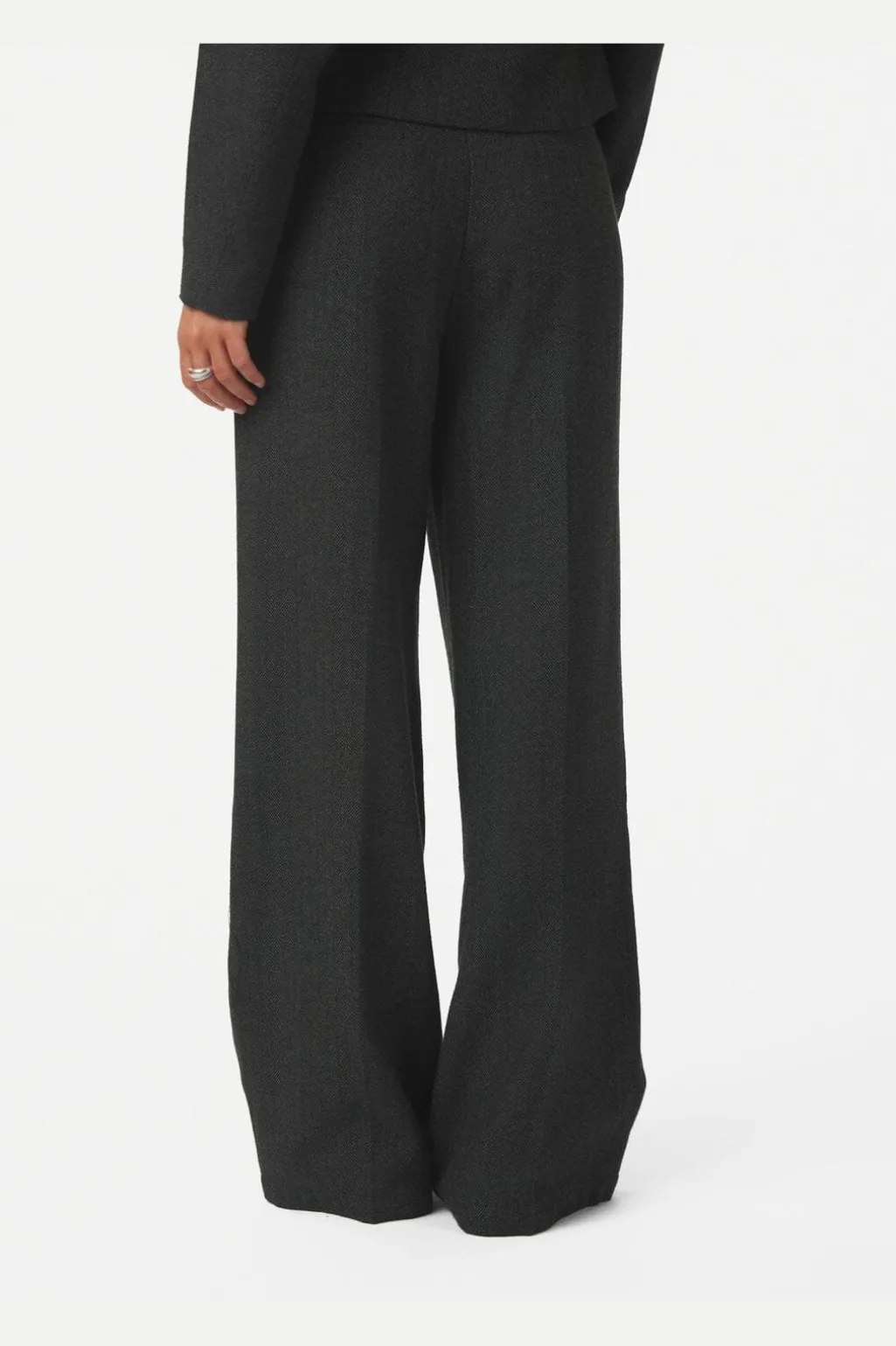 Nnsury Herringbone Pants 166366