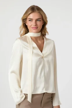 Neo Noir Nnsusanna Heavy Sateen Blouse 165018 | Blusar & Skjortor