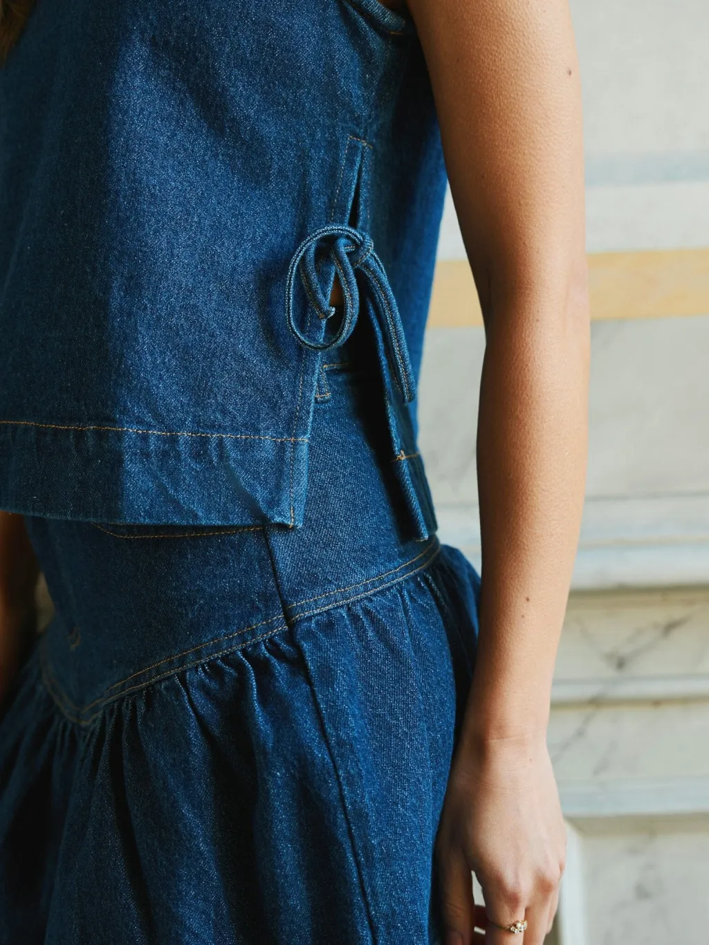 Nnsvetlana Denim D Top 169357