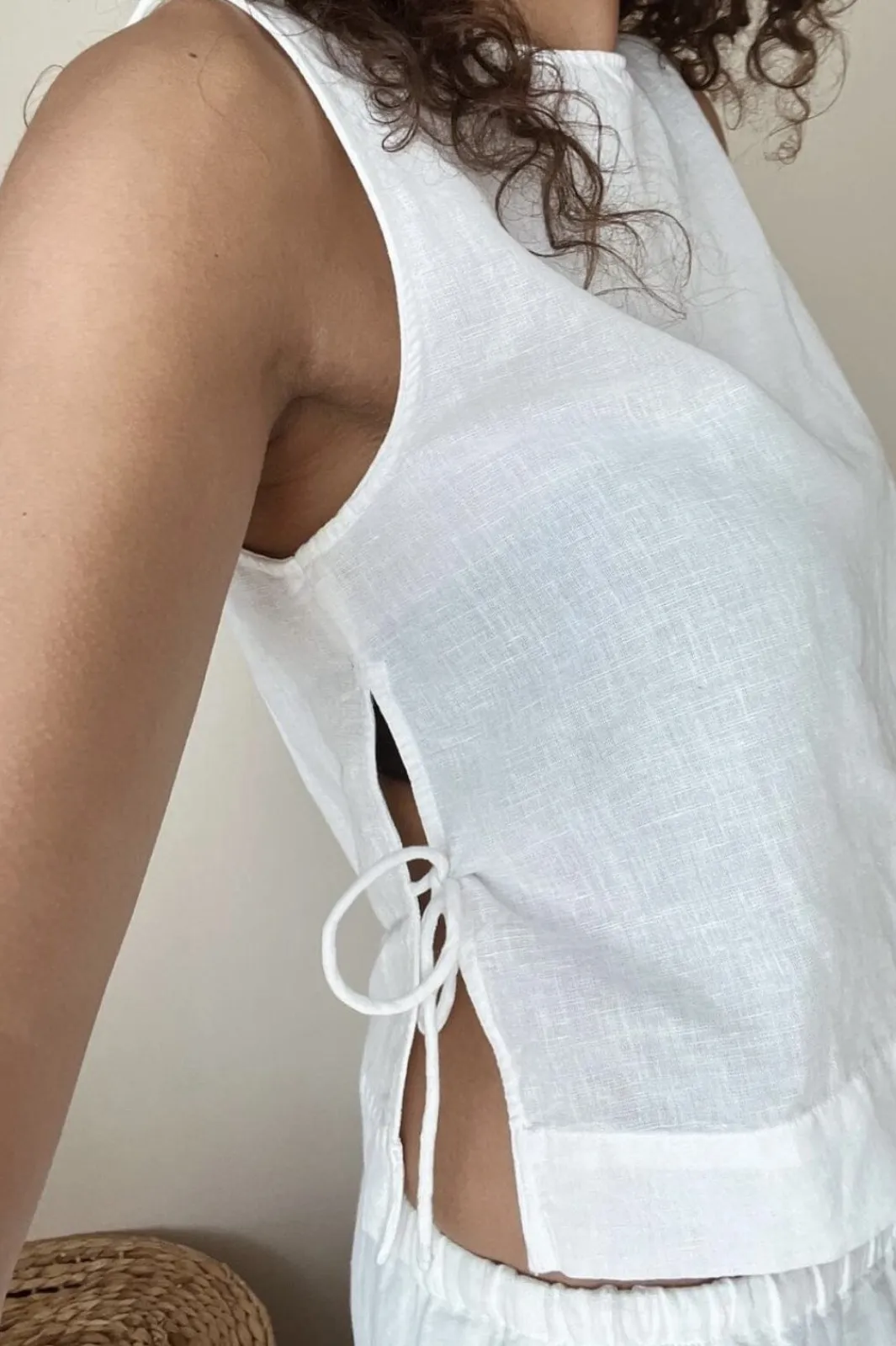 Neo Noir Nnsvetlana Linen Top | T-Shirts & Toppar