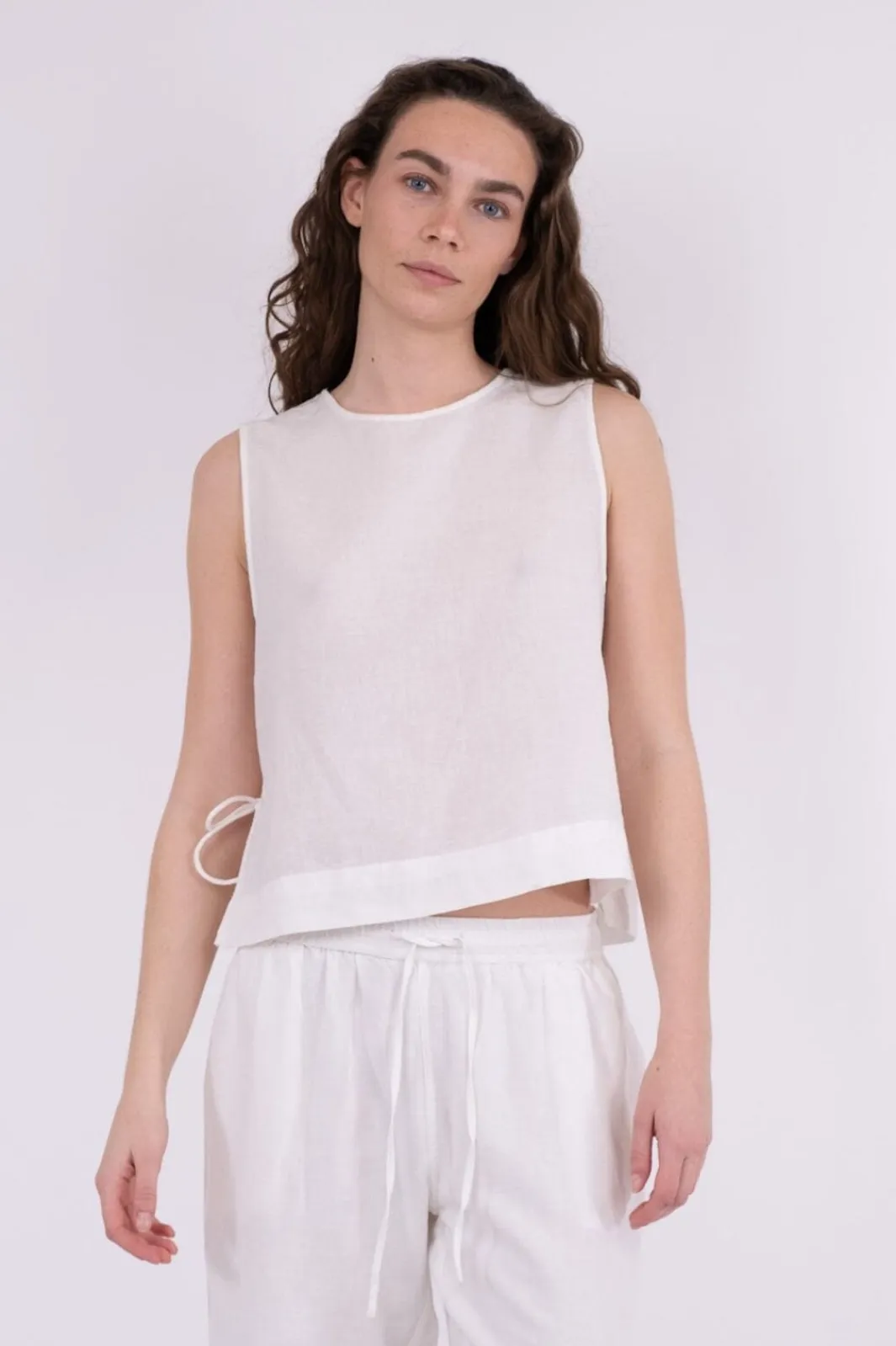 Neo Noir Nnsvetlana Linen Top | T-Shirts & Toppar