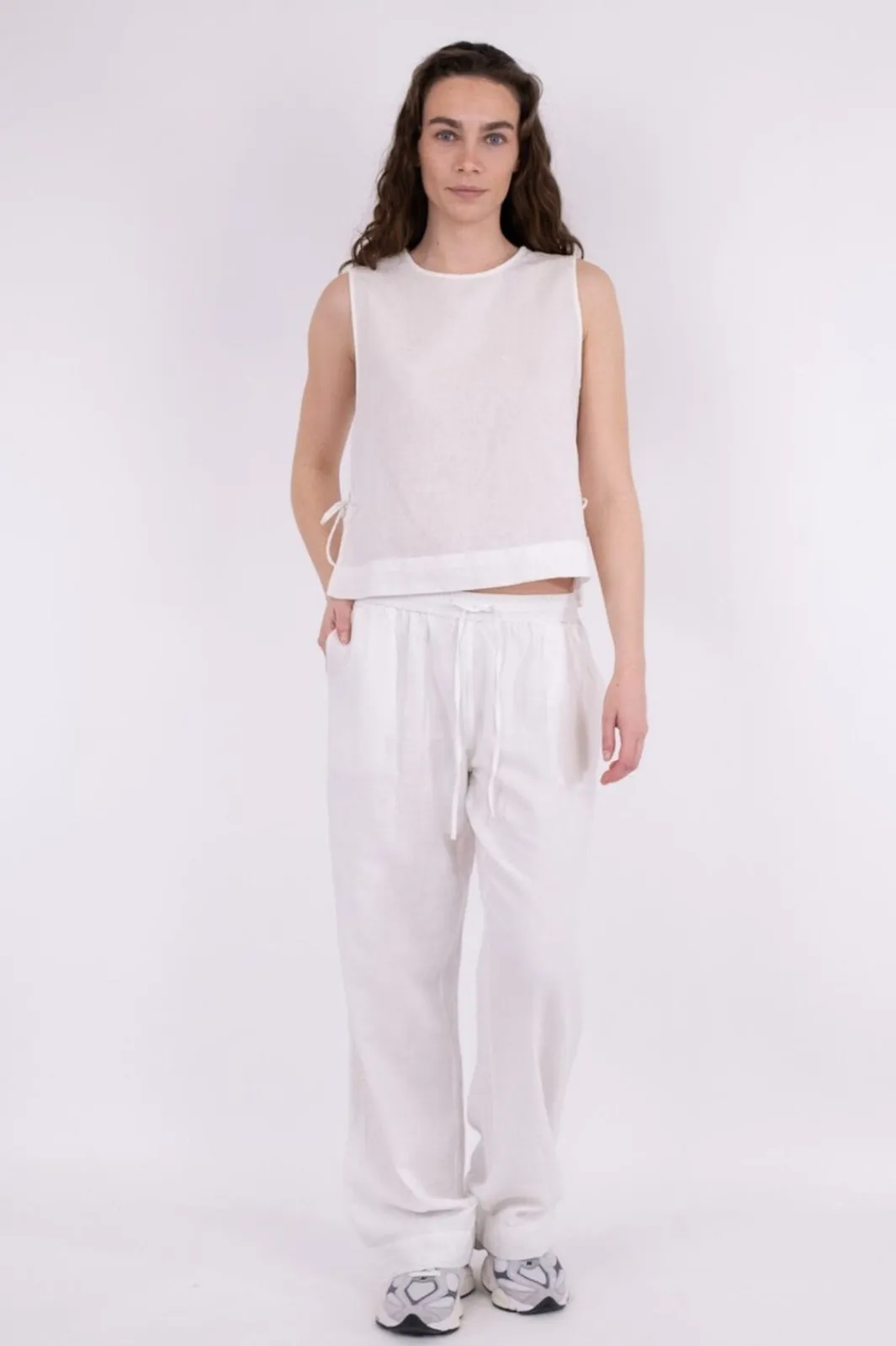 Neo Noir Nnsvetlana Linen Top | T-Shirts & Toppar