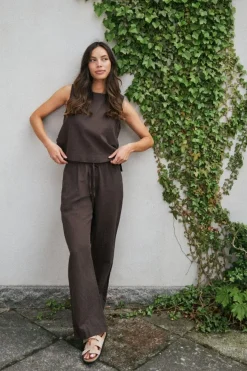 Neo Noir Nnsvetlana Linen Top 159947 | T-Shirts & Toppar