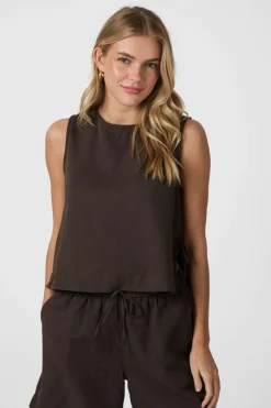 Neo Noir Nnsvetlana Linen Top 159947 | T-Shirts & Toppar