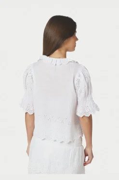 Neo Noir Nntalise Emb Blouse 168711 | Blusar & Skjortor