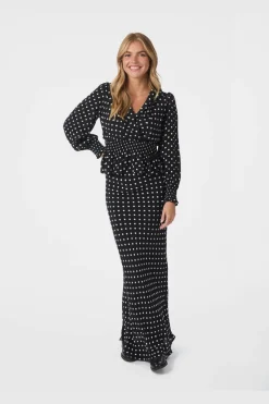 Neo Noir Nntamona Crepe Dot Blouse 167939 | Blusar & Skjortor
