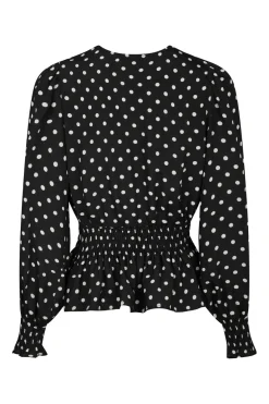 Neo Noir Nntamona Crepe Dot Blouse 167939 | Blusar & Skjortor