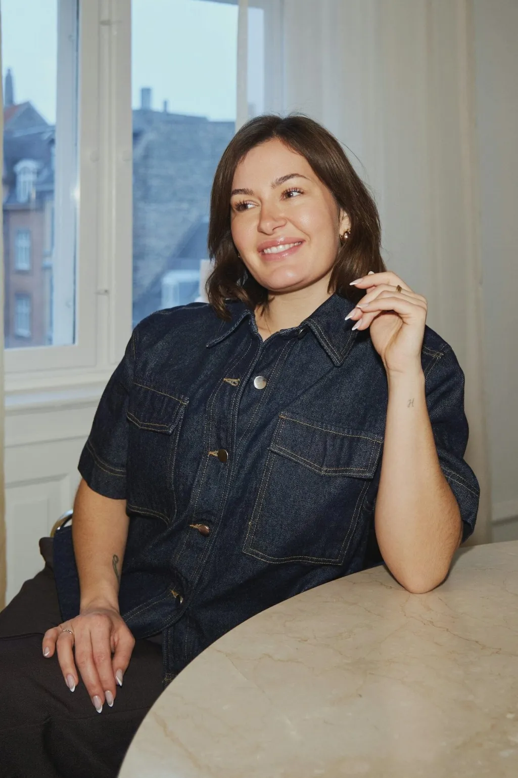 Nntiki Denim Shirt 164303
