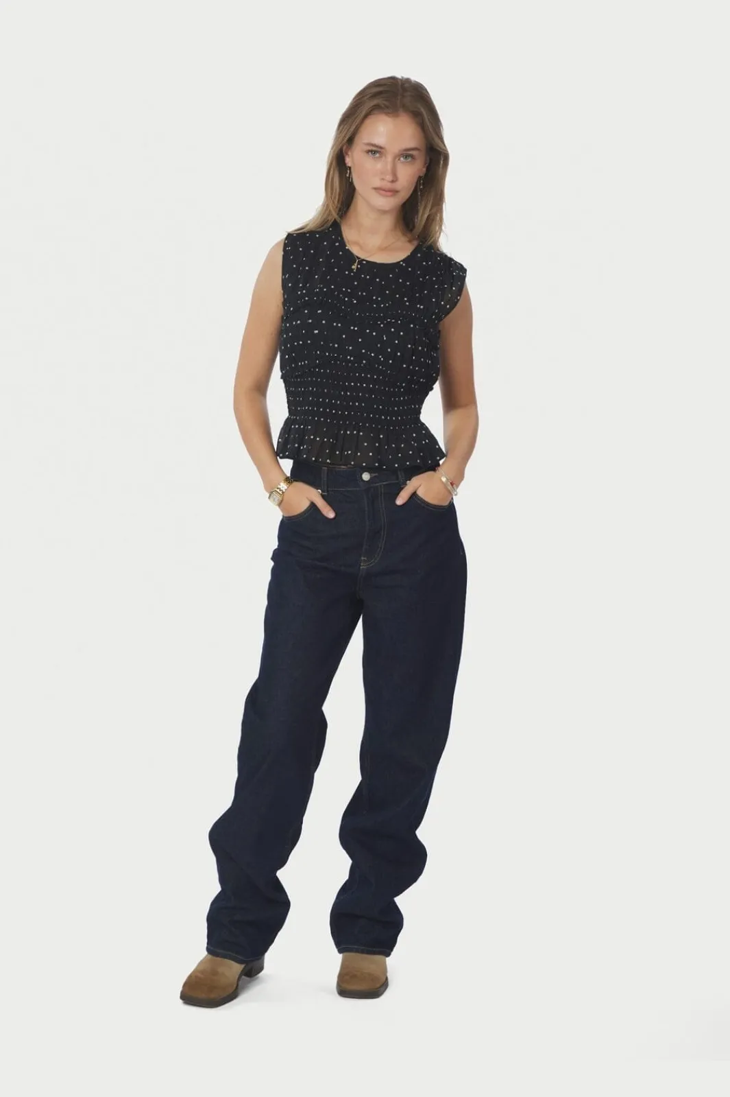 Neo Noir Nntiril Dot Top 166764 | T-Shirts & Toppar