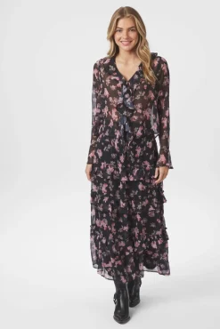 Neo Noir Nntoddy Marigold Print Skirt 165526 | Set|Kjolar
