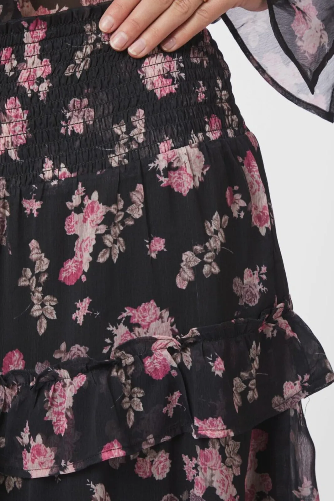 Neo Noir Nntoddy Marigold Print Skirt 165526 | Set|Kjolar