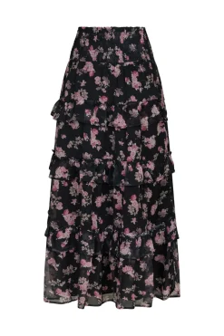 Neo Noir Nntoddy Marigold Print Skirt 165526 | Set|Kjolar