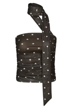 Neo Noir Nntorinti Mesh Dot Top 165892 | T-Shirts & Toppar