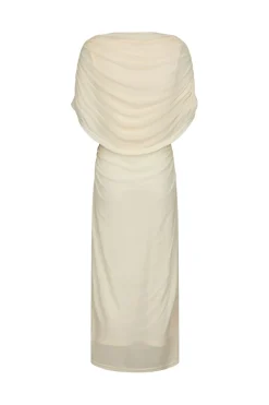 Neo Noir Nntottuna Long Drapy Mesh Dress 168451 | Klänningar