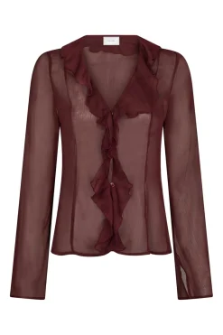 Neo Noir Nnvalappa Chiffon Blouse 166668 | Blusar & Skjortor