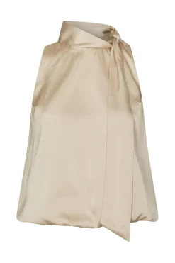 Neo Noir Nnveda Drapy Satin Top 166605 | T-Shirts & Toppar