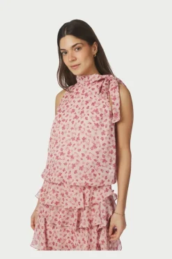 Neo Noir Nnveda Flower Top 169342 | T-Shirts & Toppar