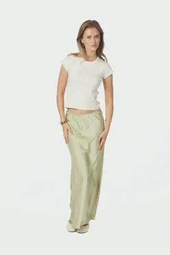 Neo Noir Nnvicky Heavy Sateen Skirt 159588 | Kjolar