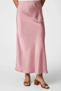 Nnvicky Heavy Sateen Skirt 159588
