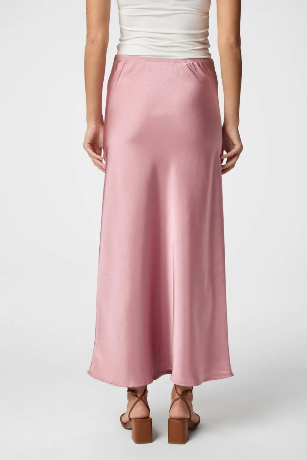 Nnvicky Heavy Sateen Skirt 159588