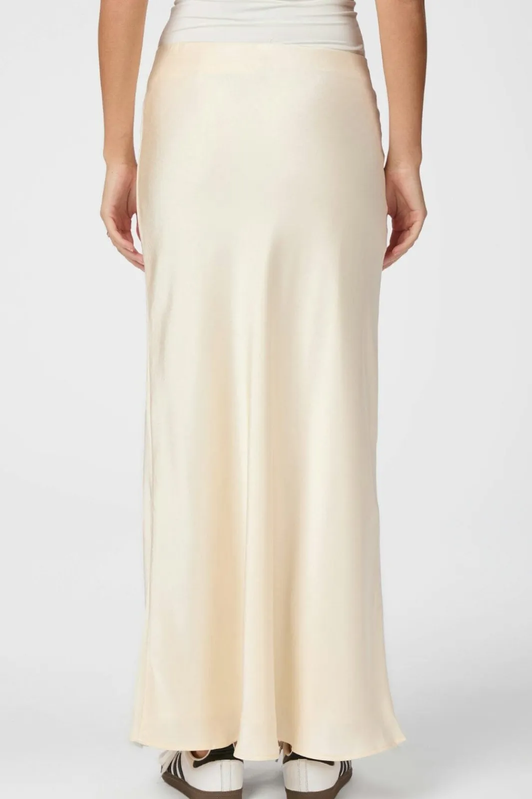 Neo Noir Nnviso Heavy Sateen Skirt 165067 | Kjolar