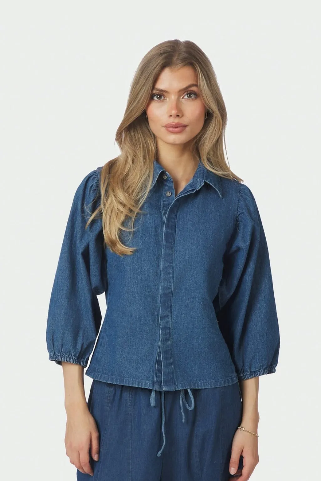 Nnwandana Denim Blouse 167092