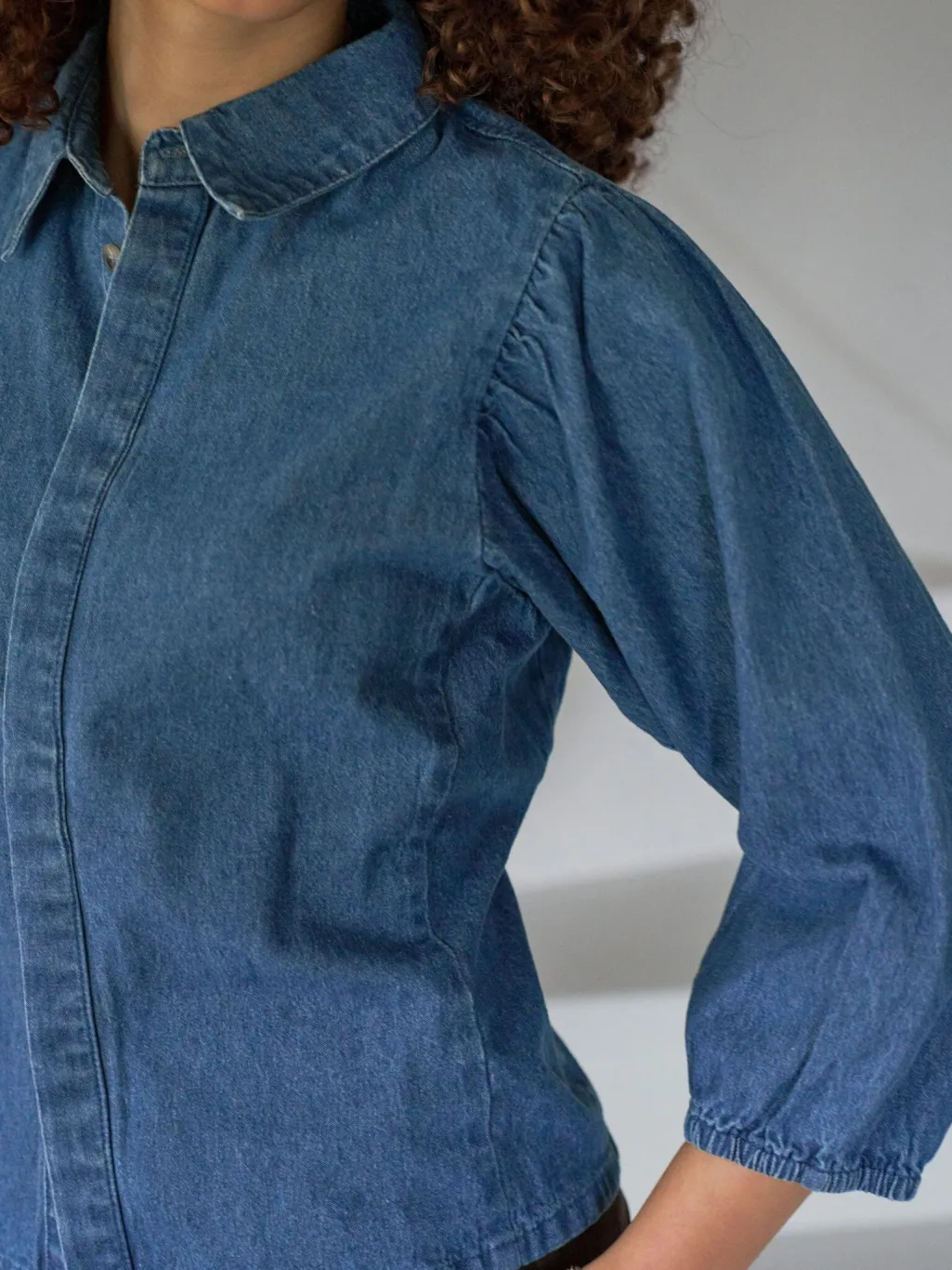 Nnwandana Denim Blouse 167092