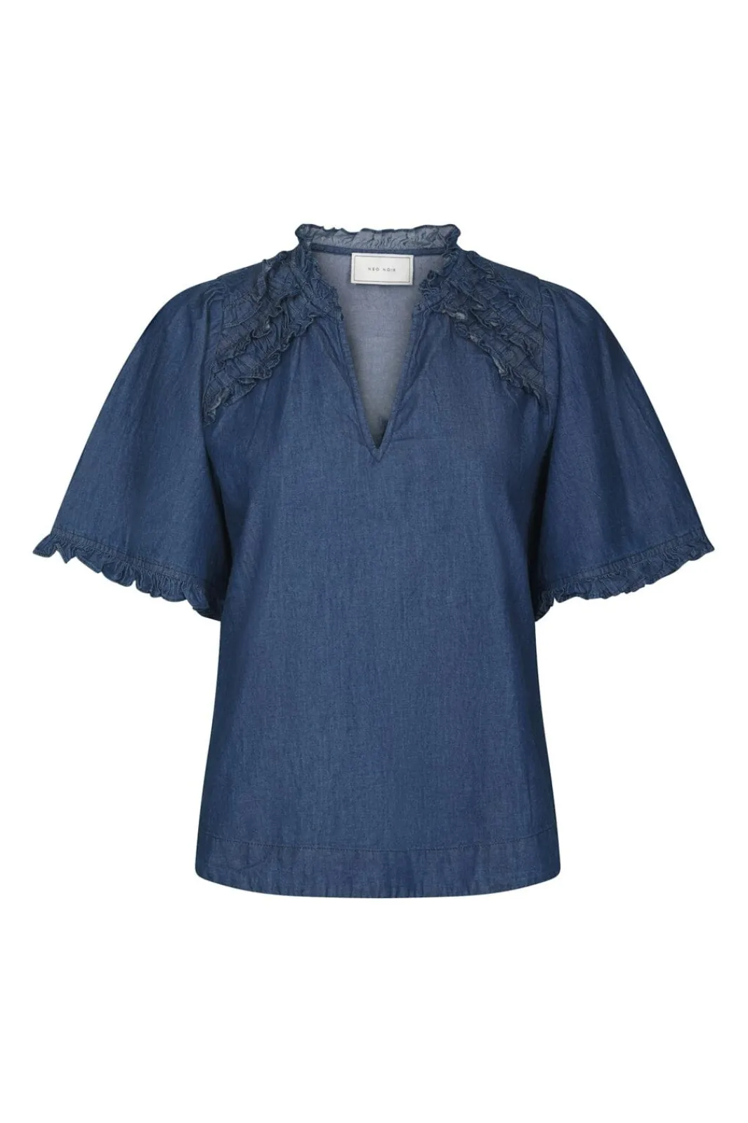 Neo Noir Nnwendia Denim Blouse 168895 | Blusar & Skjortor|Set