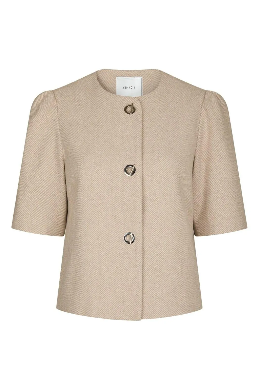 Nnxanthe Light Herringbone Blazer 167111