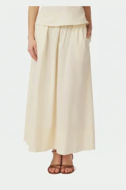 Nnyara Long Poplin Skirt 163076