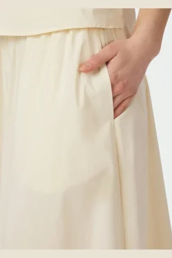 Nnyara Long Poplin Skirt 163076