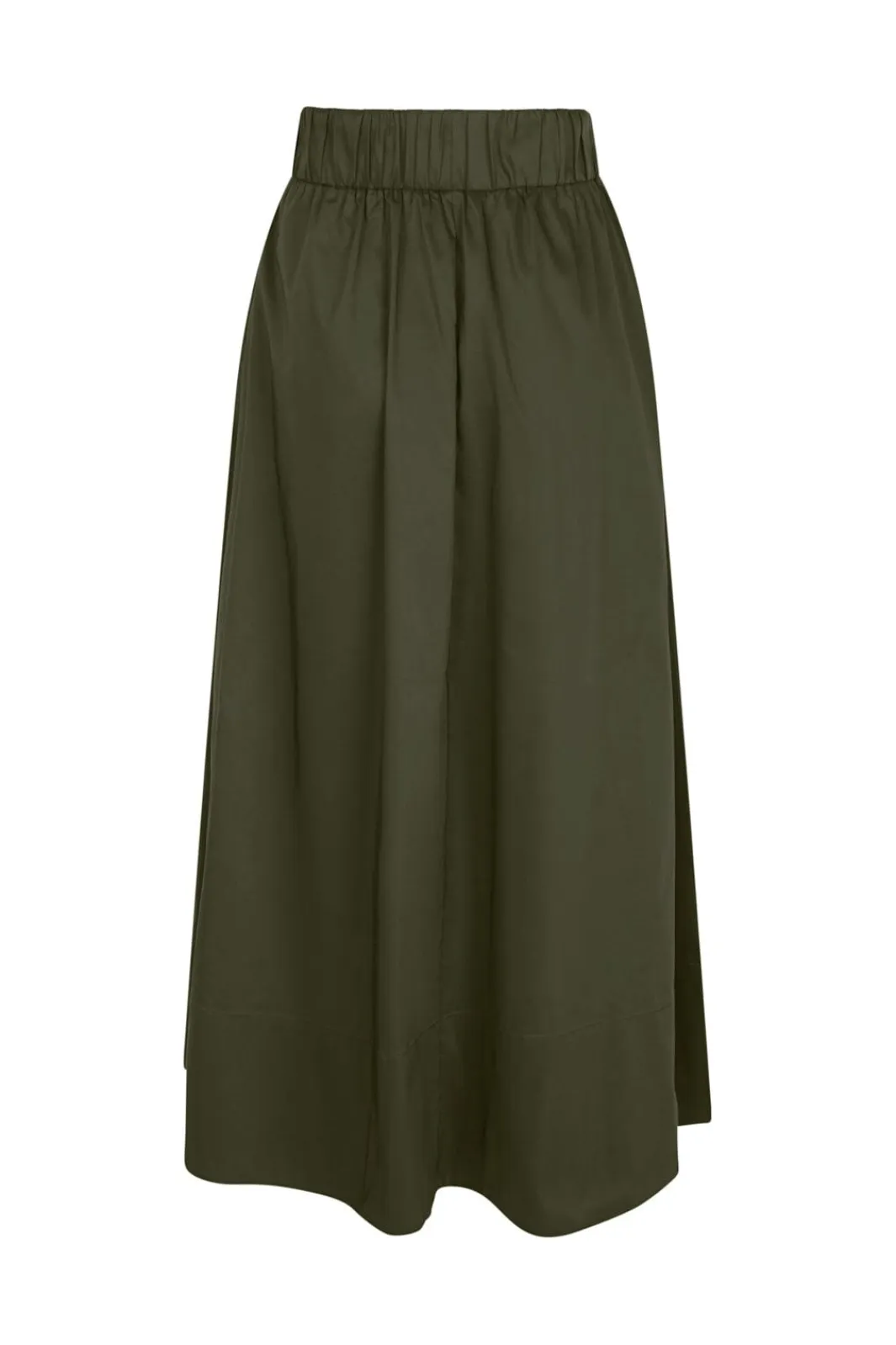 Neo Noir Nnyara Long Poplin Skirt 163076 | Kjolar