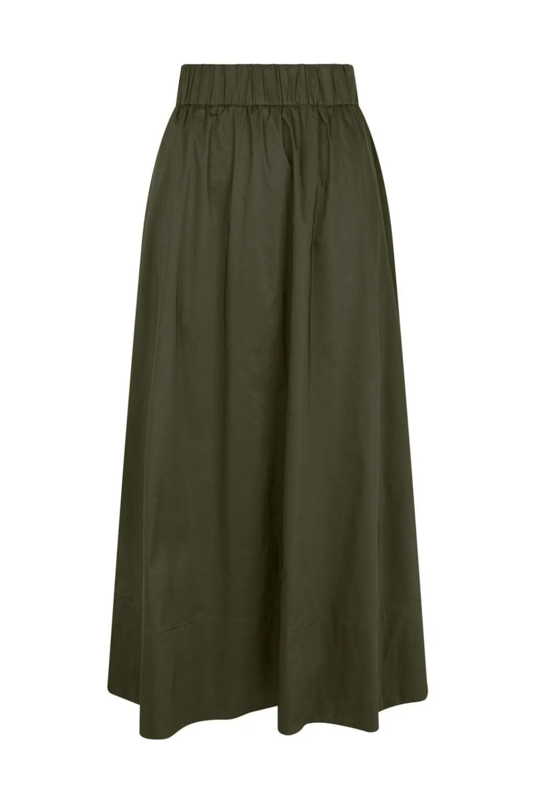 Neo Noir Nnyara Long Poplin Skirt 163076 | Kjolar