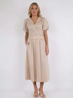 Neo Noir Nnyara Poplin Skirt | Kjolar