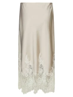 Neo Noir Nnyelina Heavy Sateen Skirt 169332 | Kjolar