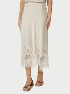 Neo Noir Nnyelina Heavy Sateen Skirt 169332 | Kjolar