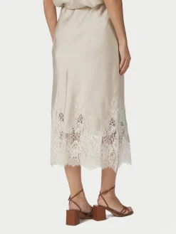 Neo Noir Nnyelina Heavy Sateen Skirt 169332 | Kjolar