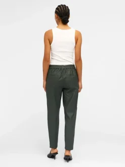 Object Objbelle Lisa Coated Pant | Jeans, Leggings & Byxor