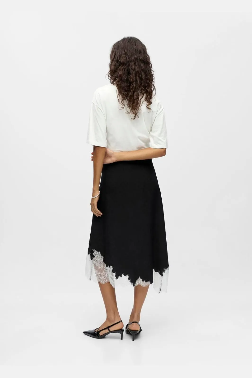 Object Objdalme Long Lace Skirt Aw Fair 25 | Set|Kjolar