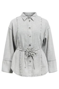 Object Objgail L/S Lo Denim Shirt 144 | Blusar & Skjortor