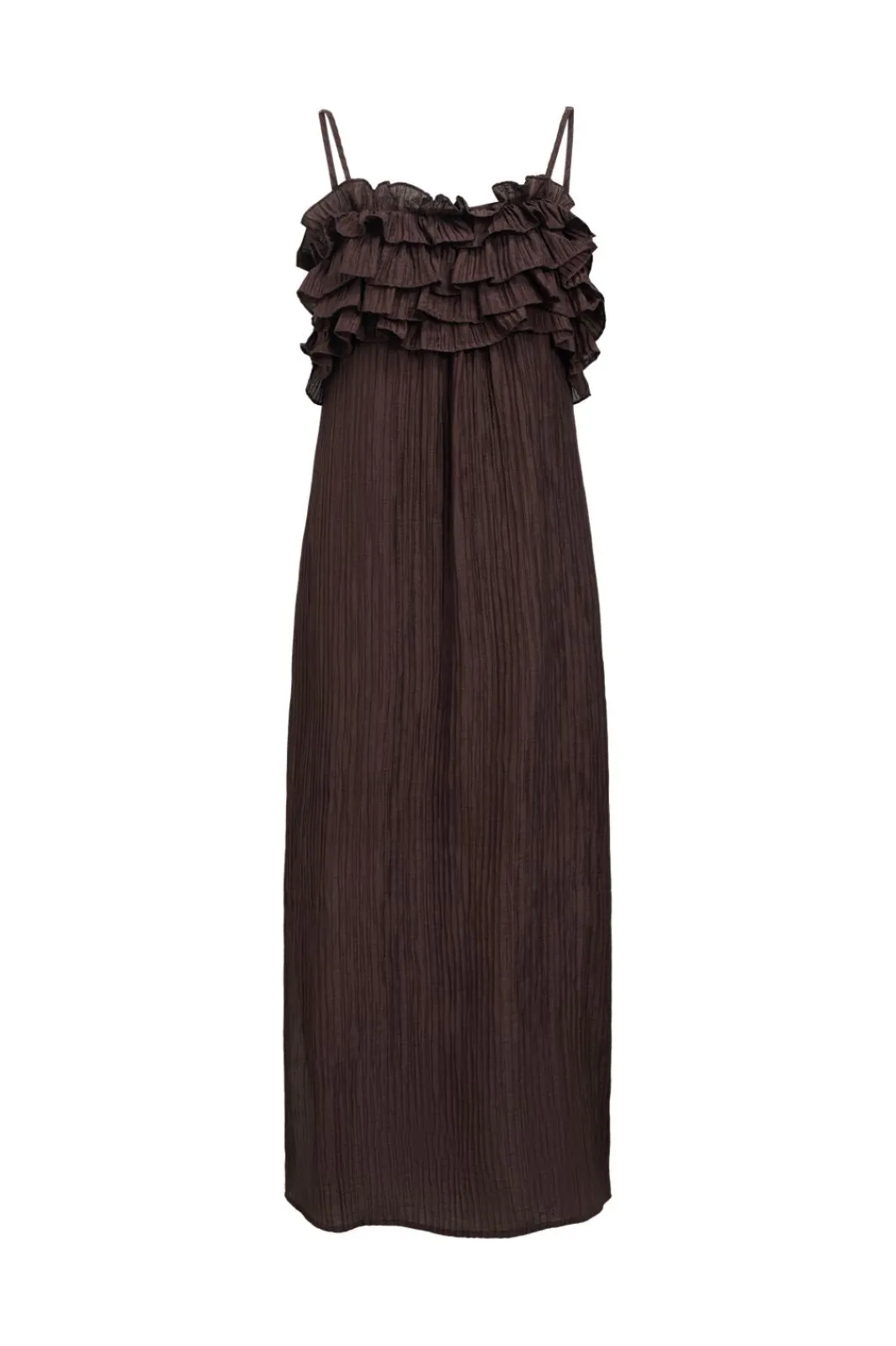 Object Objlyne S/L Re Long Dress 144 | Klänningar
