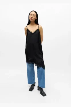 Object Objnaline Reg Slip Lace Dress Vip 26 | Klänningar