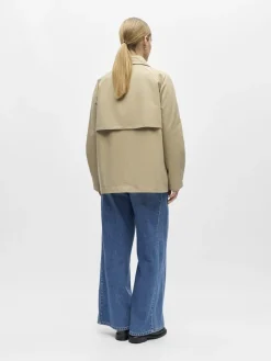Objpaula Re L/S Trench Jacket