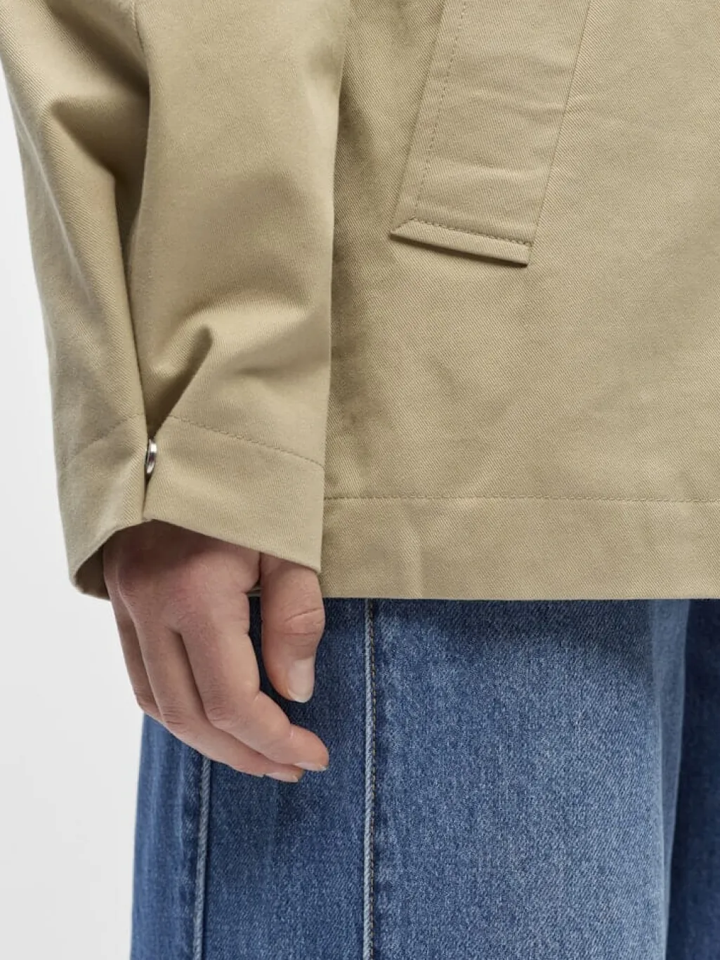 Objpaula Re L/S Trench Jacket